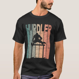Hürdenläufer Vintage Hürden Retro Hürde Läufer T-Shirt