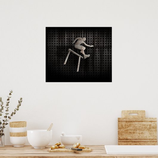 Hurdler; Cool Poster (Küche)