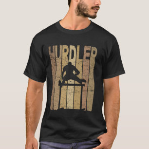 Hurdler Vintage Hürden Retro Hürdenläufer 4 T-Shirt