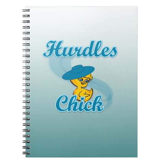 Hurdles Chick #3 Notizblock (Vorderseite)