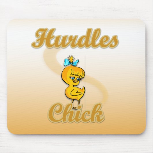 Hurdles Chick Mousepad (Vorne)