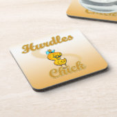 Hurdles Chick Untersetzer (Linke Seite)