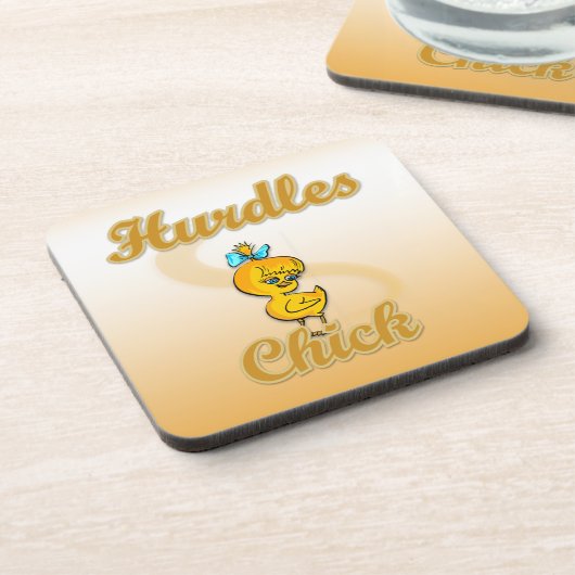 Hurdles Chick Untersetzer (Linke Seite)