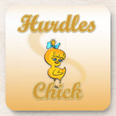 Hurdles Chick Untersetzer (Vorderseite)