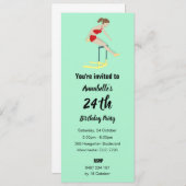 Hurdles Einladung (Vorne/Hinten)