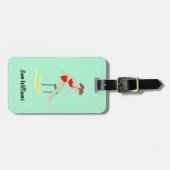 Hurdles Gepäckanhänger (Vorderseite horizontal)