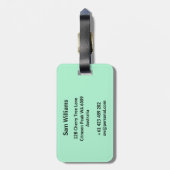 Hurdles Gepäckanhänger (Rückseite vertikal)