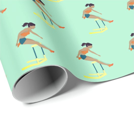 Hurdles Geschenkpapier (Rolleneckpunkt)