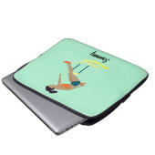 Hurdles Laptopschutzhülle (Vorne Knopf)