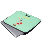 Hurdles Laptopschutzhülle (Vorne Knopf)
