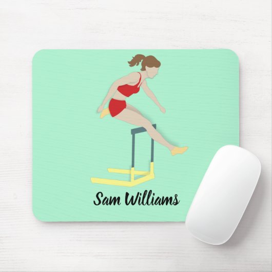 Hurdles Mousepad (Mit Mouse)