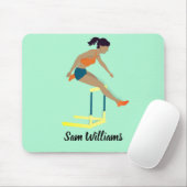 Hurdles Mousepad (Mit Mouse)