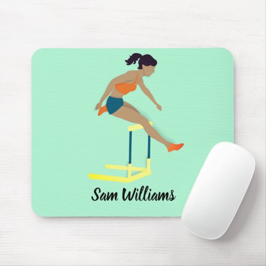 Hurdles Mousepad (Mit Mouse)