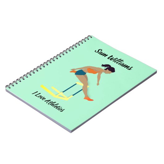 Hurdles Notizblock (Linke Seite)