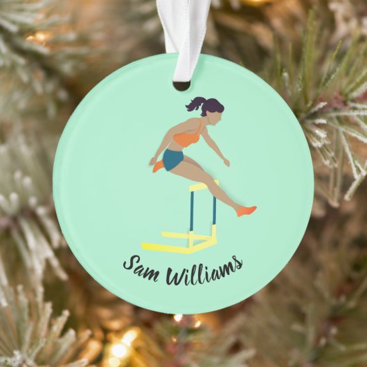 Hurdles Ornament (Baum)