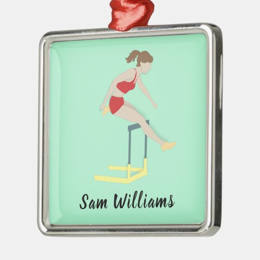 Hurdles Ornament Aus Metall (Links)