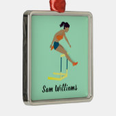 Hurdles Ornament Aus Metall (Rechts)