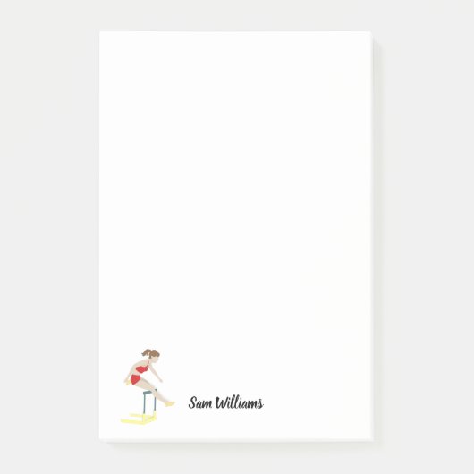 Hurdles Post-it Klebezettel (Vorderseite)