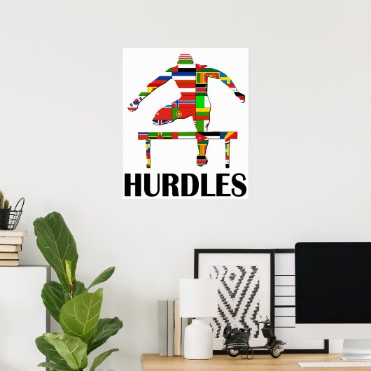 Hurdles Poster (Heimbüro)