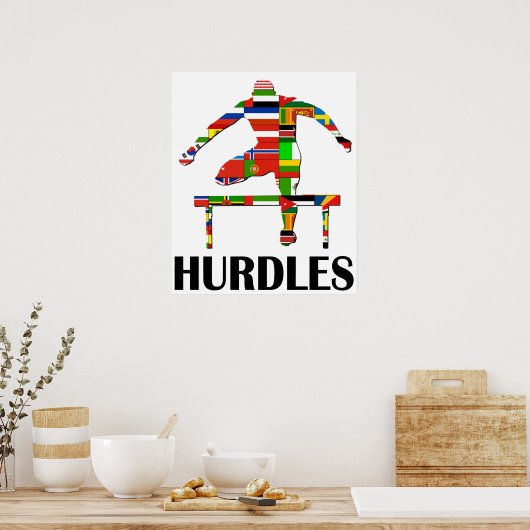 Hurdles Poster (Küche)