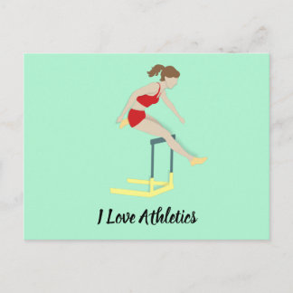 Hurdles Postkarte