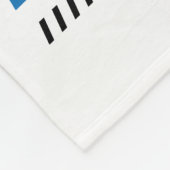 Hurdles Track und Feld, die Sie ausführen I Fly Fleecedecke (Ecke)