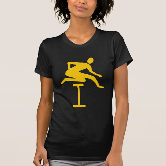Hurdling - Amber T-Shirt (Vorderseite)