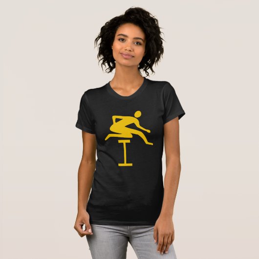 Hurdling - Amber T-Shirt (Vorne ganz)