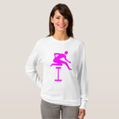 Hurdling - Magenta T-Shirt (Vorne ganz)