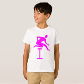 Hurdling - Magenta T-Shirt (Vorne ganz)