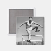 Hurdling Magnet (Vorderseite/Rückseite)