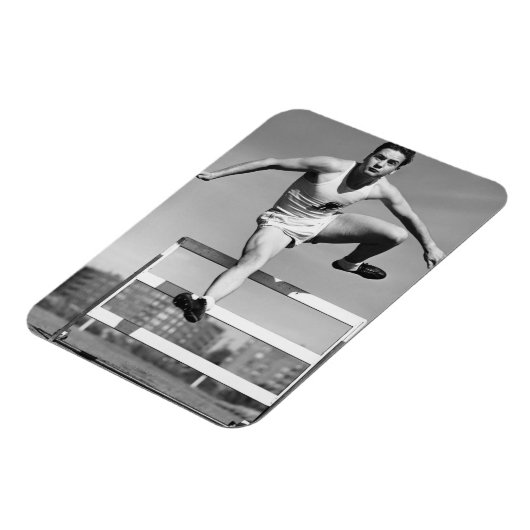 Hurdling Magnet (Linke Seite)