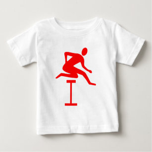 Hurdling - Rot Baby T-shirt