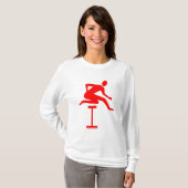 Hurdling - Rot T-Shirt (Vorne ganz)