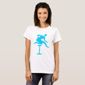 Hurdling - Sky Blue T-Shirt (Vorne ganz)