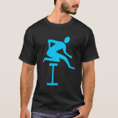 Hurdling - Sky Blue T-Shirt (Vorderseite)