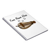 Hurdy Gurdy Folk Musician Music Teacher Custom Notizblock (Rechte Seite)