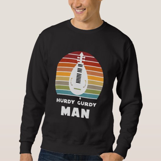Hurdy Gurdy - Mittelalterinstrument 1 Sweatshirt (Vorderseite)