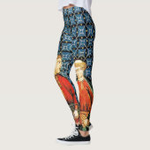 Hurdy-Gurdy-Spieler im Mittelalter - Leggings (Links)