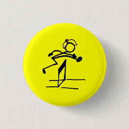 Hurenstiftmädchen Button