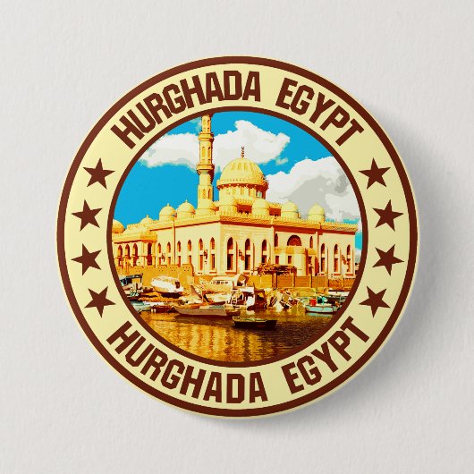 Hurghada Button (Vorderseite)
