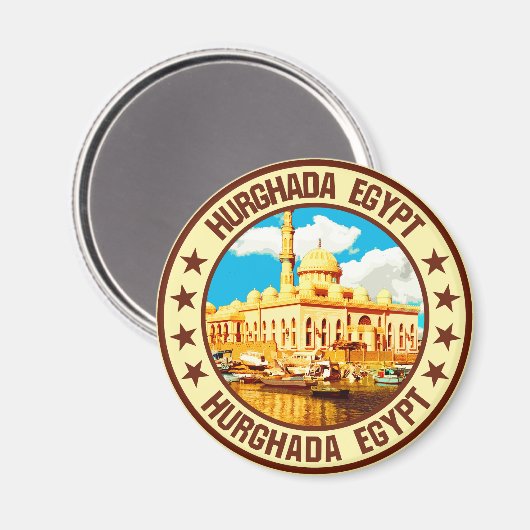 Hurghada Magnet (Vorderseite/Rückseite)