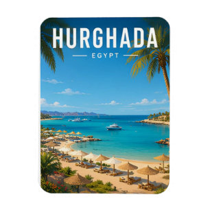Hurghada Rotes Meer Korallen Küste Reise Magnet