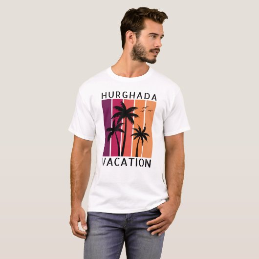 Hurghada Vacation T - Shirt (Vorne ganz)