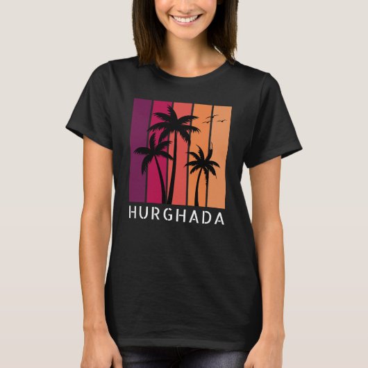 Hurghada-Vintager T - Shirt für Frauen (Vorderseite)