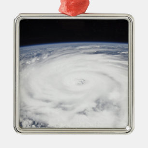 Huricane Igor Silbernes Ornament