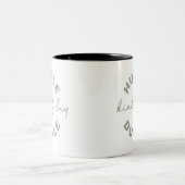 Hurkle-Durkle - Die Kunst des gemütlichen Procrast Zweifarbige Tasse (Mittel)