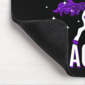 Hurler Syndrom Warrior Awareness Unicorn Mps-ih P Mousepad (Ecke)