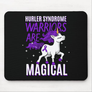 Hurler Syndrom Warrior Awareness Unicorn Mps-ih P Mousepad