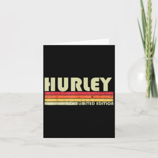 Hurley Funny Geburtstag für Männer Frauen Karte